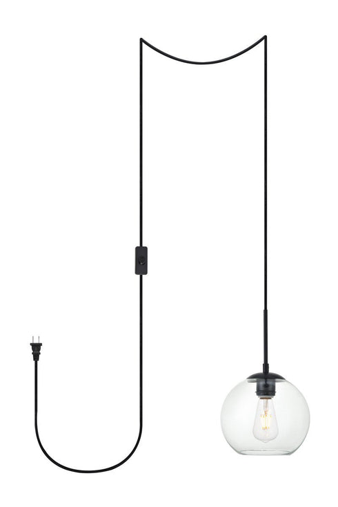 Living District Baxter 1 Light Pendant Model: LDPG2206BR