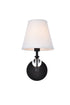 Living District Bethany 1 Light Sconce Model: LD7021W6BK