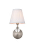 Living District Bethany 1 Light Sconce Model: LD7021W6BK
