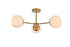 Living District Briggs 3 Light Flush Mount Model: LD649F26BK