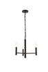 Living District Carmella 3 Light Pendant Model: LD7059D17BK