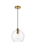 Living District Cashel 1 Light Pendant Model: LD2282C