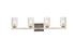 Living District Cassie 4 Light Vanity Model: LD7028W32BK
