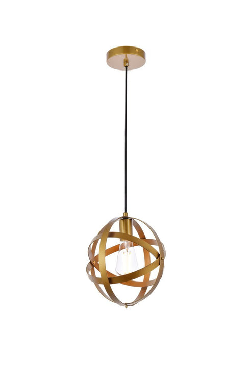 Living District Celeste 1 Light Pendant Model: LD2341BK