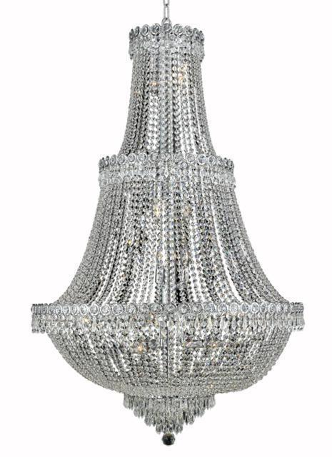 Elegant Lighting Century 17 Light Chandelier Model: V1900G30C/EC