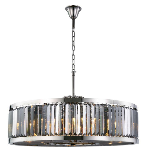 Elegant Lighting Chelsea 10 Light Chandelier Model: 1233G43MB/RC