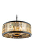 Elegant Lighting Chelsea 10 Light Pendant Model: 1203D35MB/RC