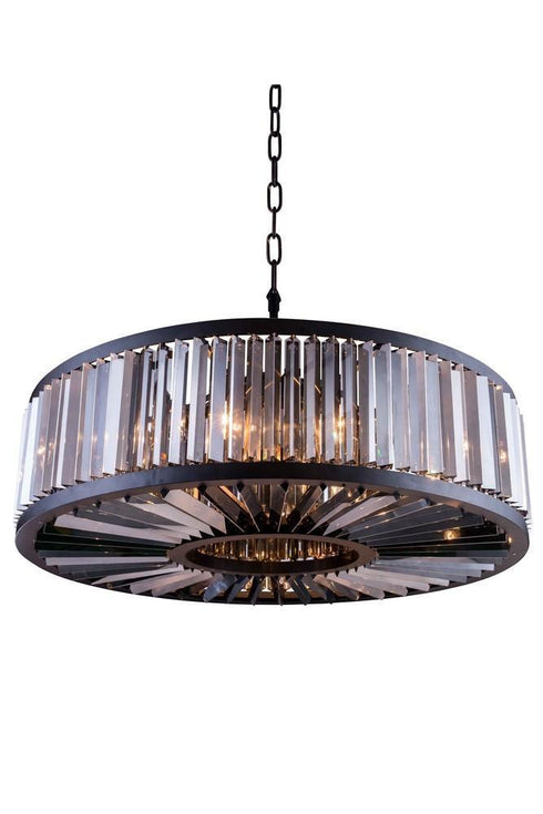 Elegant Lighting Chelsea 10 Light Pendant Model: 1203G43MB/RC