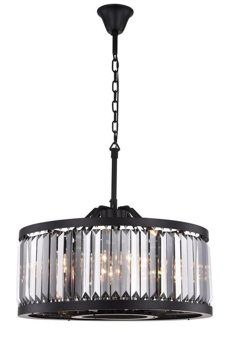 Elegant Lighting Chelsea 8 Light Chandelier Model: 1233D28MB/RC