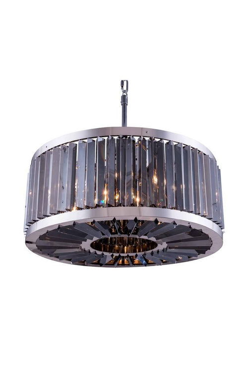 Elegant Lighting Chelsea 8 Light Pendant Model: 1203D28MB/RC