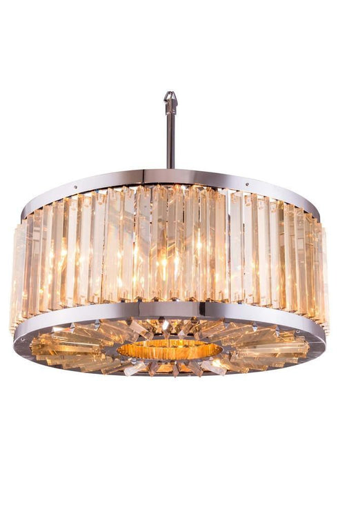 Elegant Lighting Chelsea 8 Light Pendant Model: 1203D28MB/RC