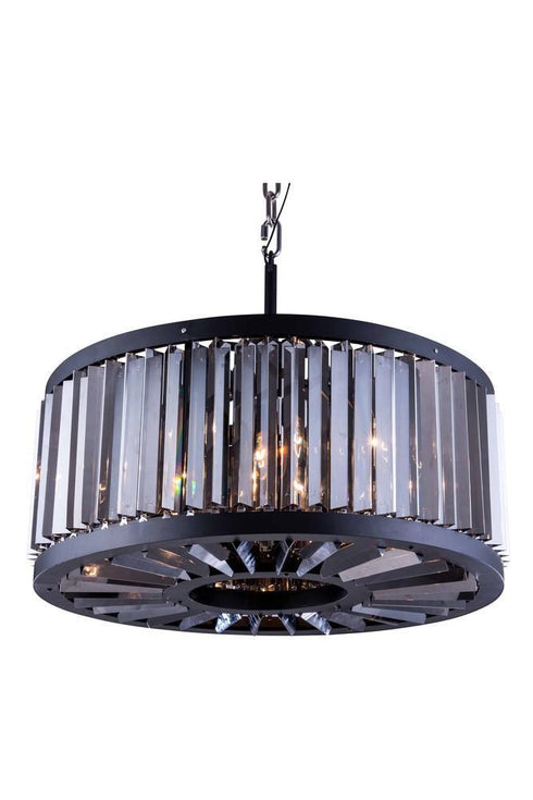 Elegant Lighting Chelsea 8 Light Pendant Model: 1203D28MB/RC