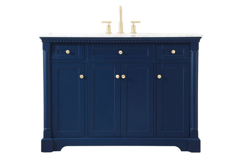 Elegant Decor Clarence 24 Inch Single Bathroom Vanity In White Model: VF53024WH