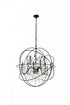 Living District Cordelia 12 Light Pendant Model: LD8801D43BK