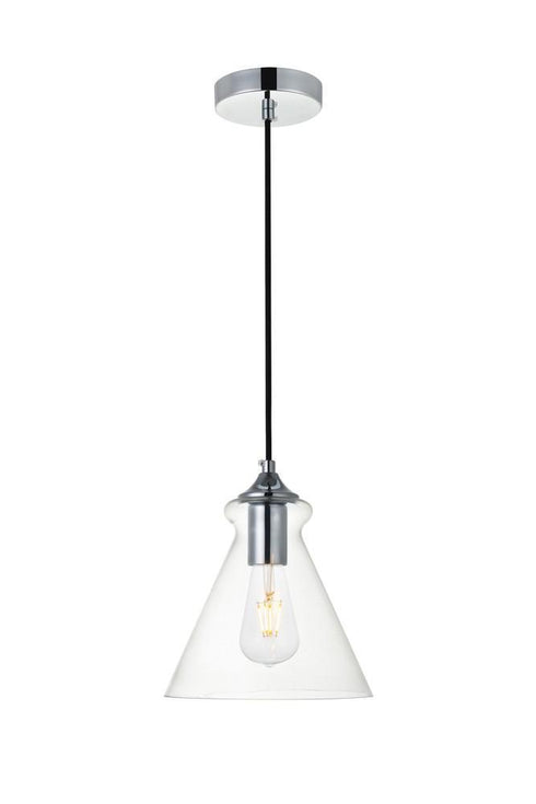 Elegant Lighting Destry 1 Light Pendant Model: LD2244C