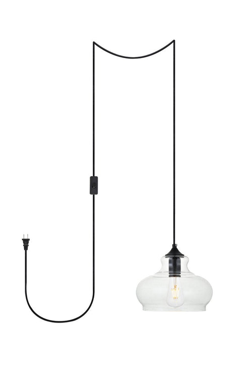 Living District Destry 1 Light Pendant Model: LDPG2246BR