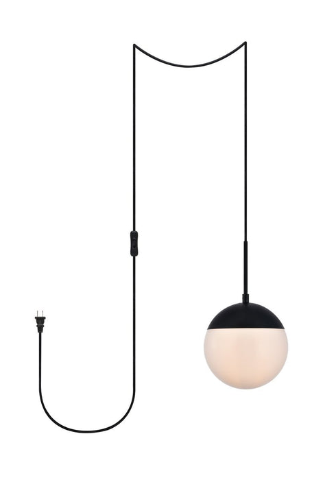 Living District Eclipse 1 Light Pendant Model: LDPG6026BK
