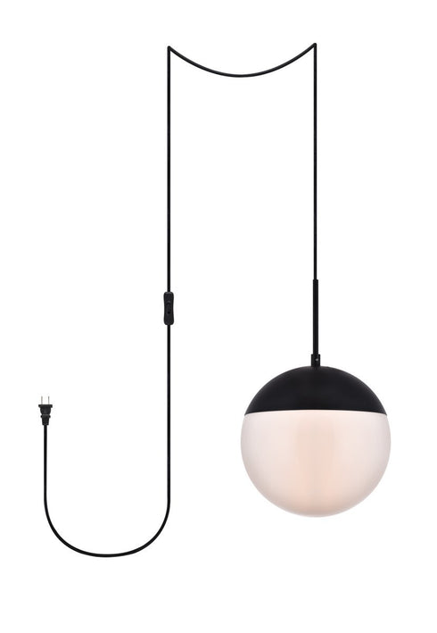 Living District Eclipse 1 Light Pendant Model: LDPG6032BK