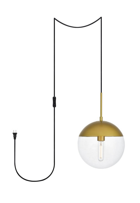 Living District Eclipse 1 Light Pendant Model: LDPG6037BR