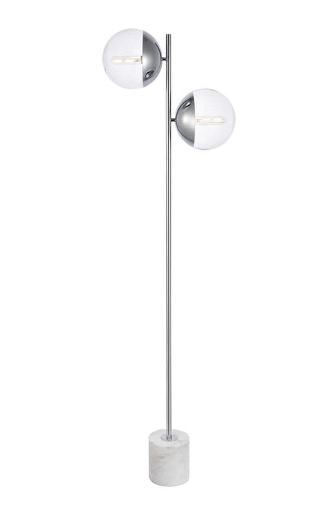 Elegant Lighting Eclipse 2 Light Floor Lamp Model: LD6113C