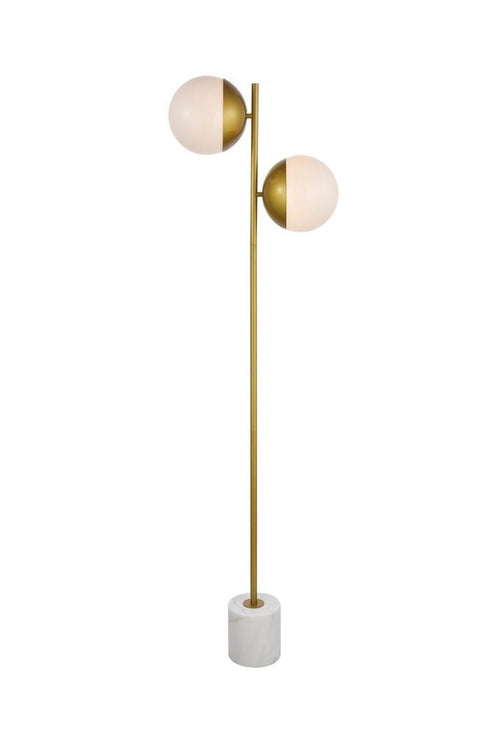 Living District Eclipse 2 Light Floor Lamp Model: LD6114BR