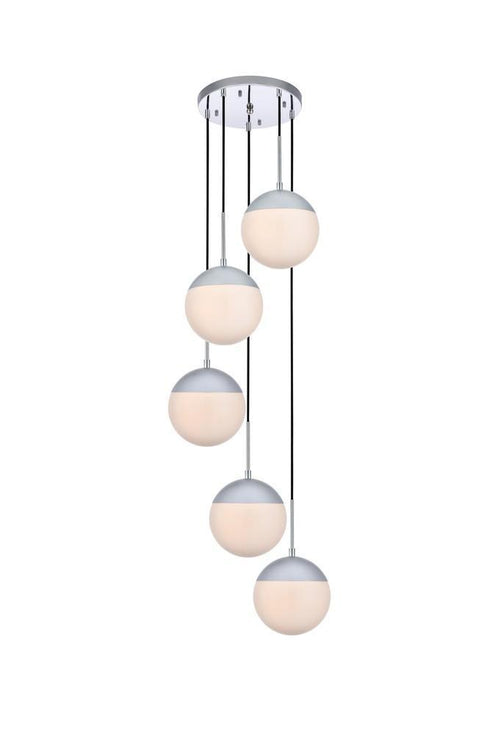Elegant Lighting Eclipse 5 Light Pendant Model: LD6076C