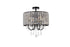 Living District Elise 4 Light Flush Mount Model: LD712F14BK