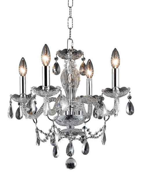 Elegant Lighting Elle 4 Light Pendant Model: LD7834D17C
