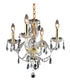 Elegant Lighting Elle 4 Light Pendant Model: LD7834D17C