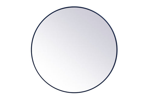 Elegant Lighting Eternity Metal Frame Round Mirror 45 Inch In Brass Model: MR4845BR