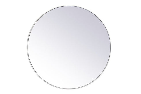 Elegant Lighting Eternity Metal Frame Round Mirror 45 Inch In Brass Model: MR4845BR