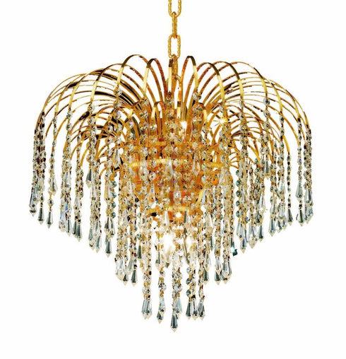 Elegant Lighting Falls 6 Light Pendant Model: V6801D19C/RC