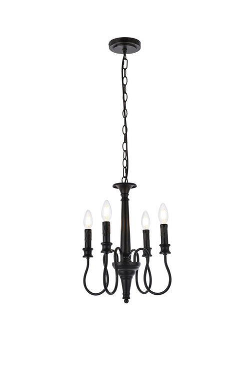 Living District Flynx 4 Light Pendant Model: LD7042D14WD