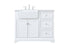 Elegant Decor Franklin 42 Inch Single Bathroom Vanity In Natural Model: VF60242NW