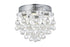 Elegant Lighting Galaxy 3 Light Flush Mount Model: V2006F13SC/RC