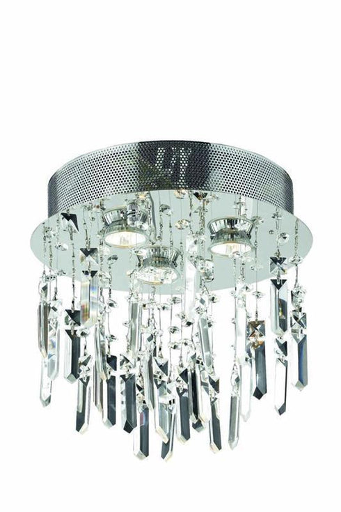 Elegant Lighting Galaxy 3 Light Flush Mount Model: V2006F13SC/RC