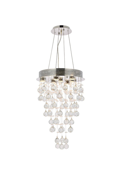 Elegant Lighting Galaxy 6 Light Pendant Model: V2006D18C/RC