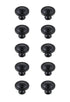 Elegant Decor Garlande 1.2 Inch Diameter Matte Black Model: KB2007-MB-10PK