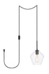 Living District Gene 1 Light Pendant Model: LDPG2256BK