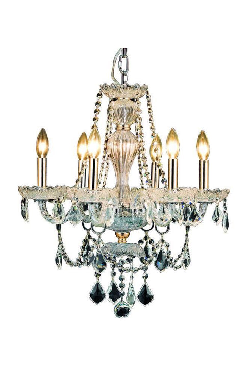 Elegant Lighting Giselle Chandelier Model: V7896D21G/RC
