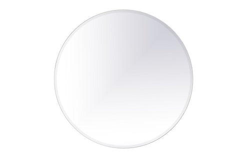 Elegant Decor Gracin Round Mirror 24 Inch In Clear Model: MR401924