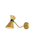 Living District Halycon 1 Light Sconce Model: LD2352BK