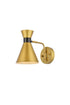 Living District Halycon 1 Light Sconce Model: LD2353BK
