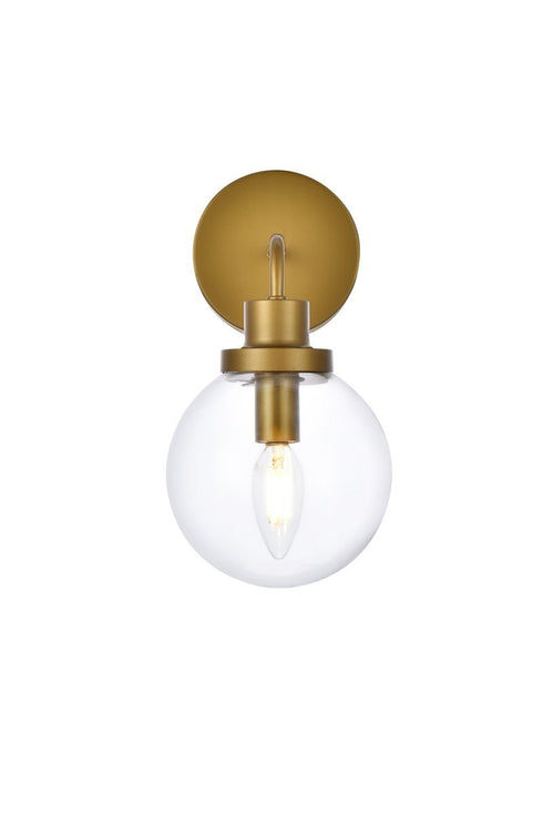 Living District Hanson 1 Light Sconce Model: LD7031W8BR
