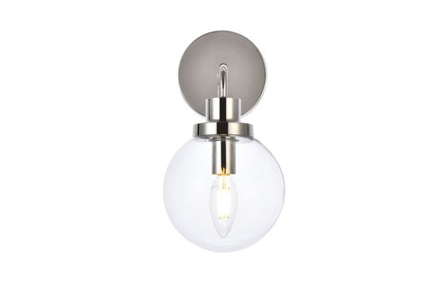 Living District Hanson 1 Light Sconce Model: LD7031W8BR