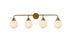 Living District Hanson 4 Light Vanity Model: LD7036W38BK