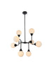 Living District Hanson 8 Light Pendant Model: LD7038D36PN