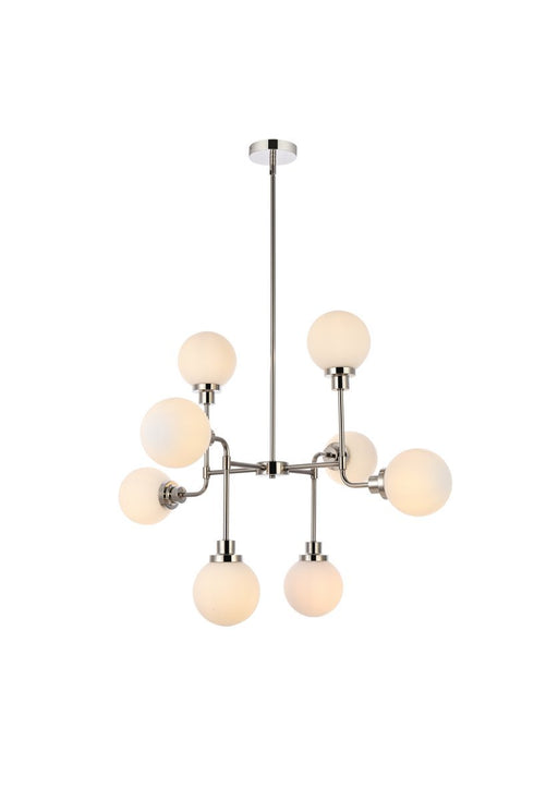 Living District Hanson 8 Light Pendant Model: LD7038D36PN