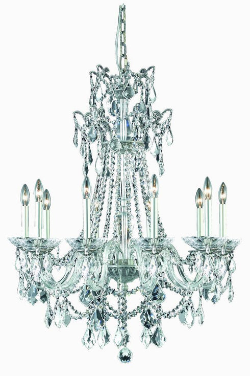Elegant Lighting Imperial Chandelier Model: 9810D30FG/SS