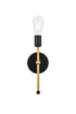 Living District Keely 1 Light Sconce Model: LD2356BR